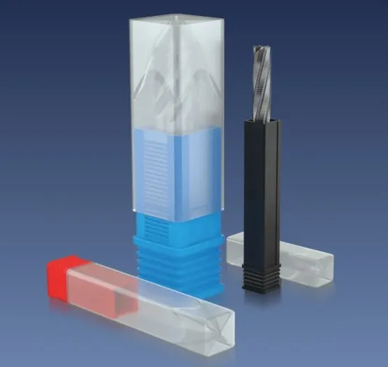 Empaque para herramientas rotativas de base amplia y tapa biselada-Grip Pack Centered