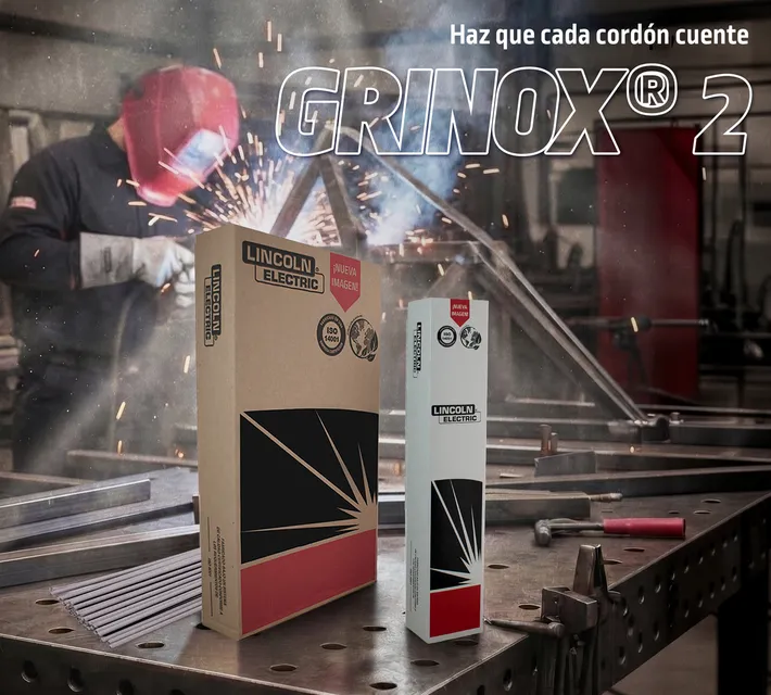 Grinox 2: Desempeño y Confiabilidad para la Soldadura de Aceros Inoxidables