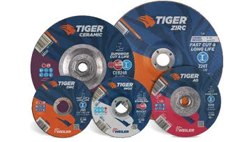 Discos de corte y desbaste Tiger 2.0: hasta 40 % más vida útil para su operación
